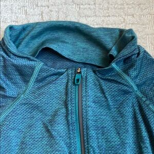 Blue Zip-Up Athletic Jacket- Lululemon